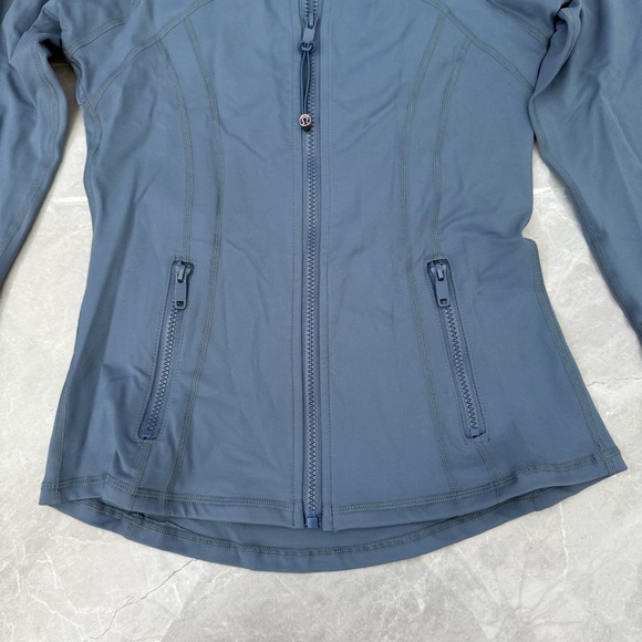 Women’s Define Zipper Jacket Ambika Collection Spandex Form Fitting Yoga Size 8 - Picture 5 of 16